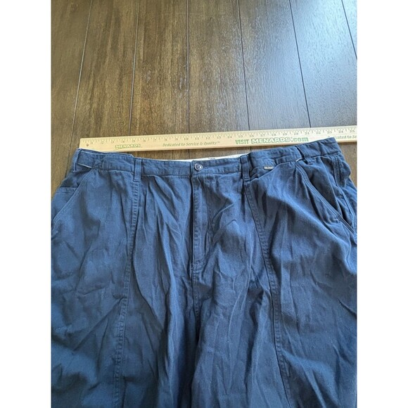 Big Dogs Vintage 90s Mens 3X Cotton Stretch Waist Shorts Navy - Picture 5 of 10